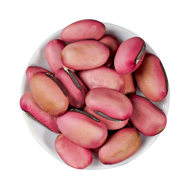 义松堂中药材 刀豆 500克 刀豆子 红刀豆 红皮刀豆500g