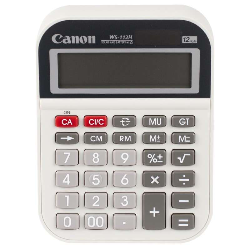 佳能(canon) ws-112h电子商务台式办公计算器