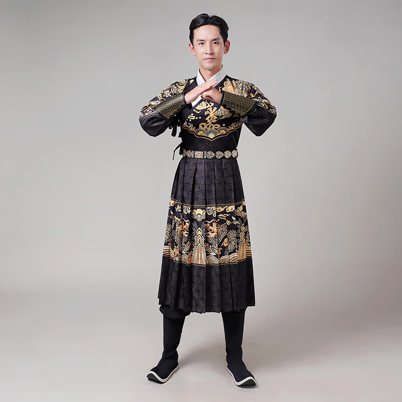 哲汉锦衣卫飞鱼服绣春刀明朝汉服衣服男蟒袍古风明朝贴里曳撒春季