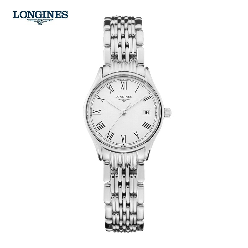 浪琴 ( LONGINES) 瑞士手表 律雅系列 商务时尚腕表 石英女表L4.259.4.11.6