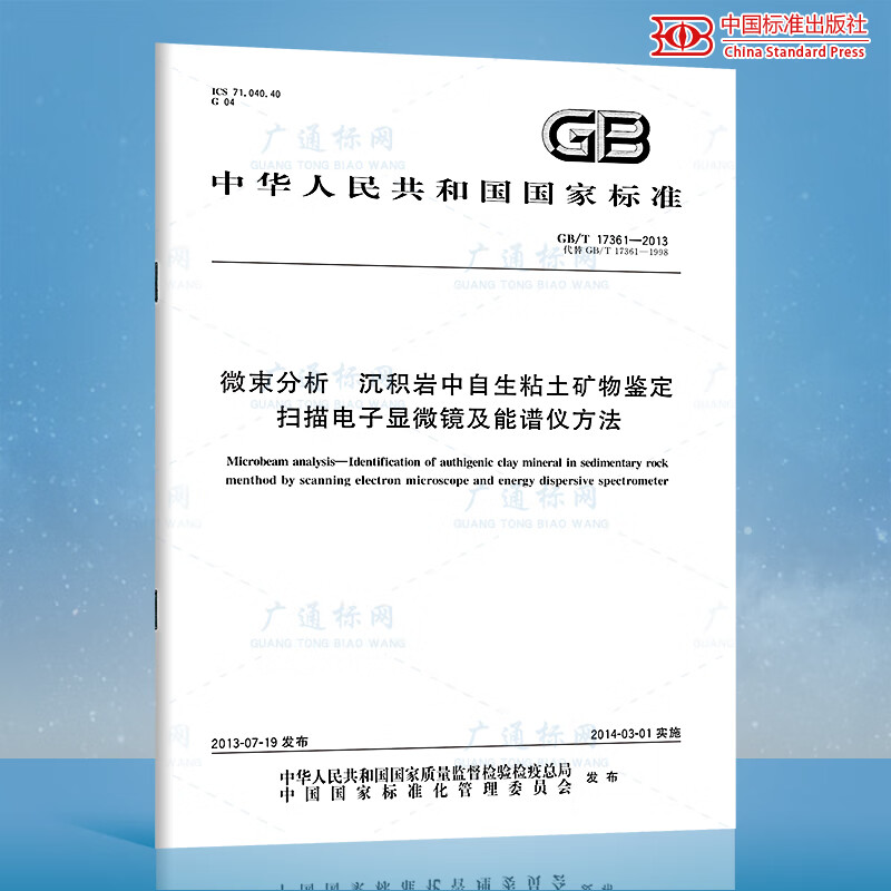 GB/T 17361-2013微束分析 