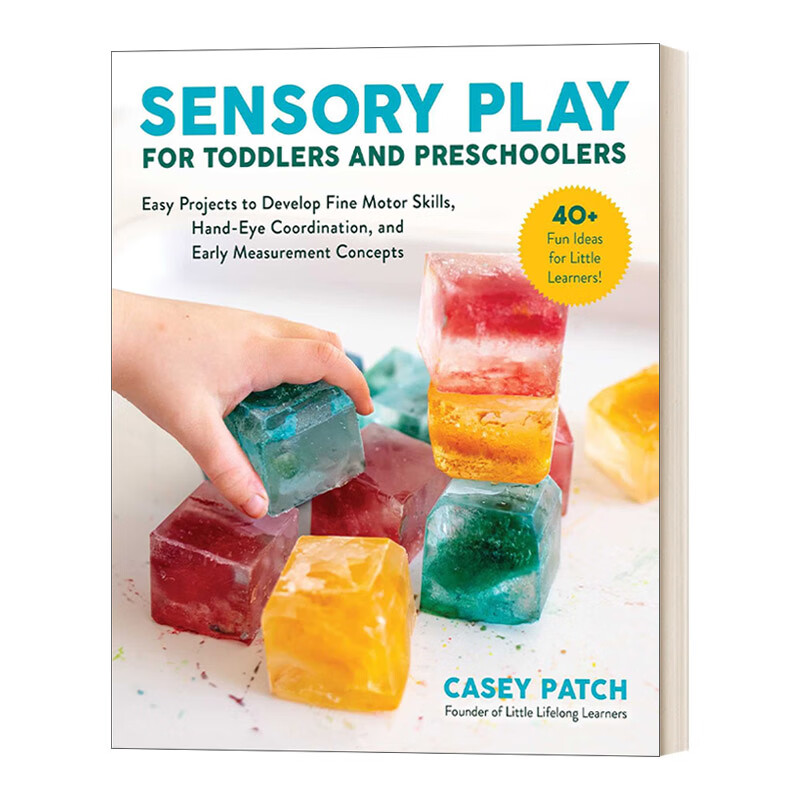 进口原版 sensory play for toddlers and preschoolers 儿童的感官