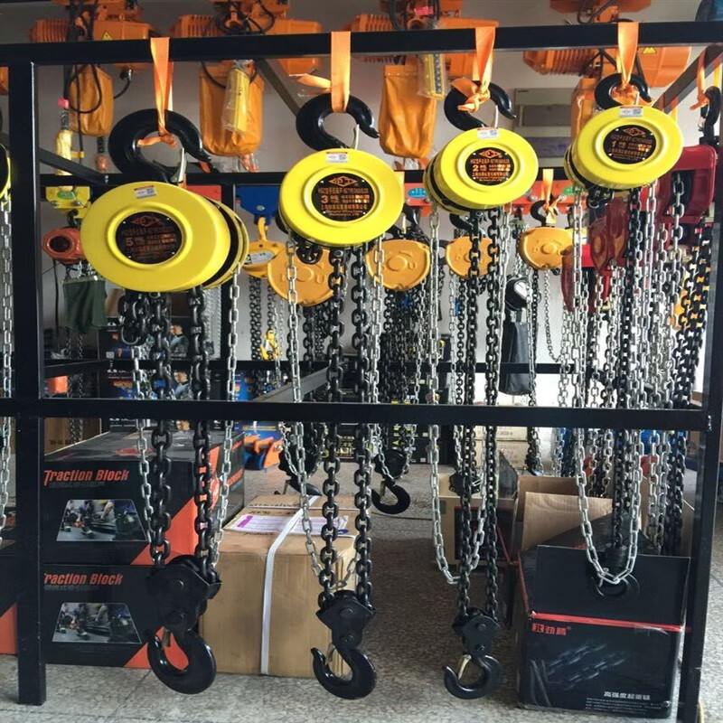 5吨1吨2吨3吨5t6米铁葫芦起重手动倒链起重吊机 1吨*3米