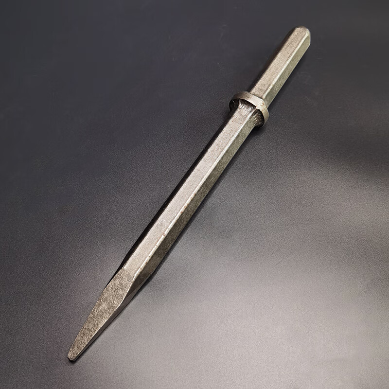 仁聚益b47风镐钎子气动破碎机气镐尖扁铲头开山凿岩机b47风镐劈石器