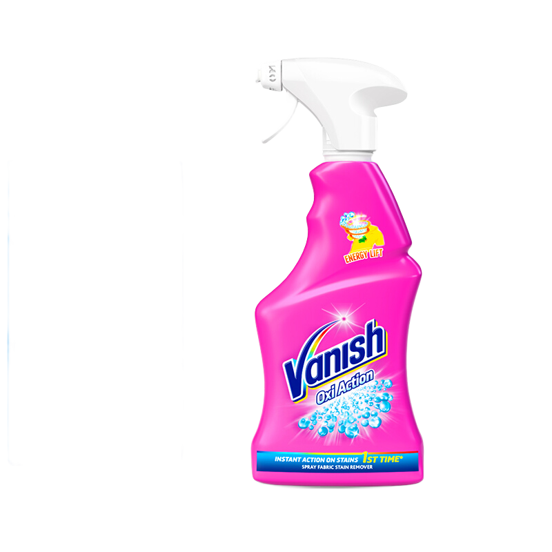 漬無(wú)蹤（Vanish）活氧去漬噴霧衣領(lǐng)凈英國(guó)進(jìn)口清潔劑強(qiáng)力去污漂白神器校服清洗 去漬噴霧500ml