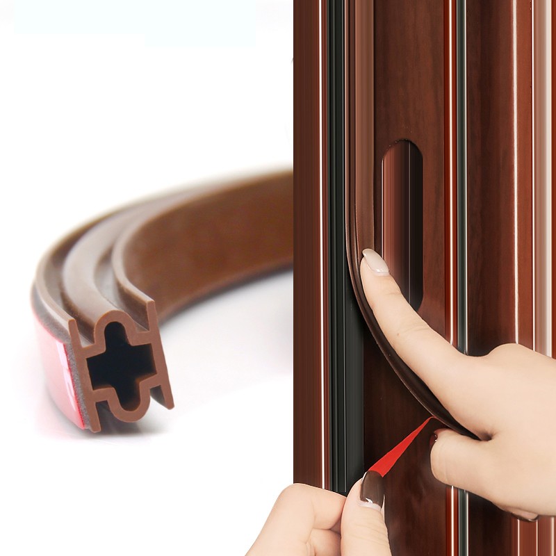 quatrefoil 窗户密封条防盗门门窗门缝防风防虫挡风条 6米工字型10×8mm 怎么看?