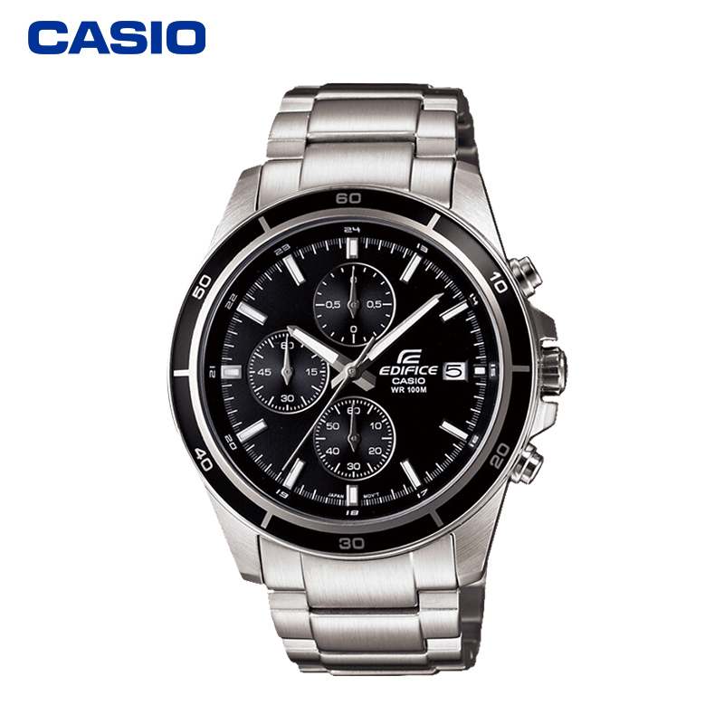 卡西欧casio手表edifice经典三盘六指针商务男表efr526d1a