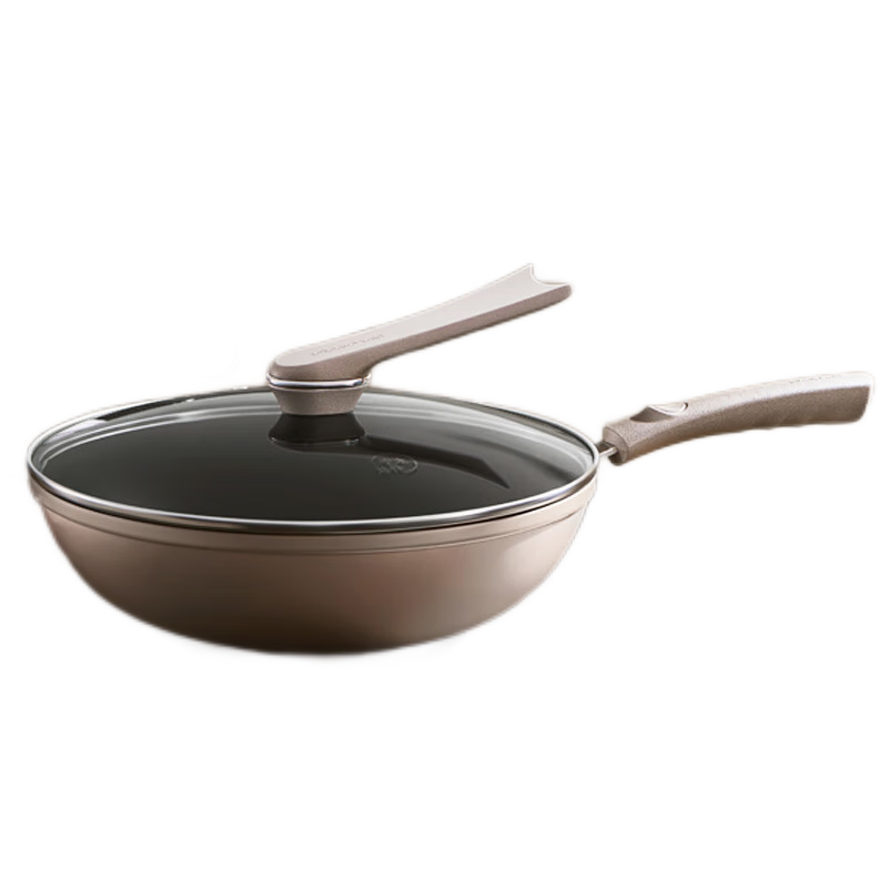 九阳（Joyoung）炒锅不粘锅百万耐磨炒锅家用炒菜锅30cm磁炉通用锅具