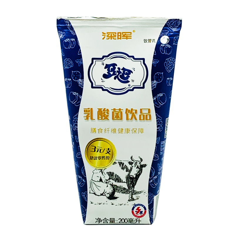 【京品严选】深晖豆逗 学生早餐奶儿童逗逗ad钙草莓原味酸奶l饮料200