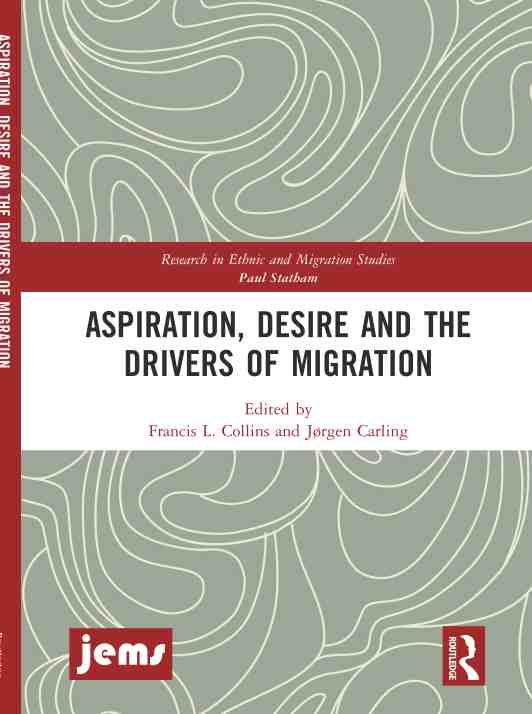 预售 按需印刷 aspiration, desire and the drivers of migration