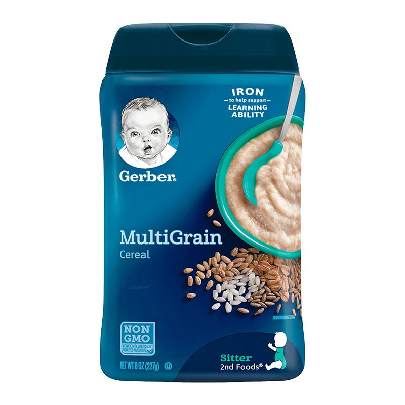 嘉宝Gerber混合谷物营养米粉：宝宝的均衡营养首选