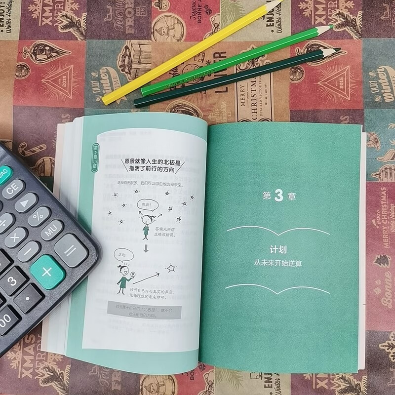 逆算手账：以终为始的圆梦计划详情图