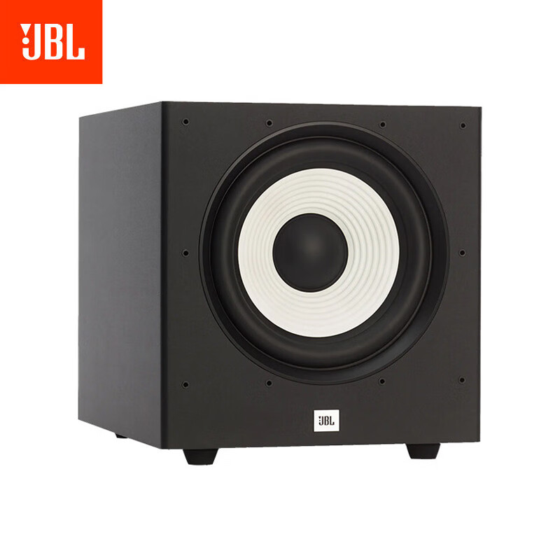 JBL STAGE A120P有源低音炮 家庭影院背景音乐重低音音箱 黑色 12英寸