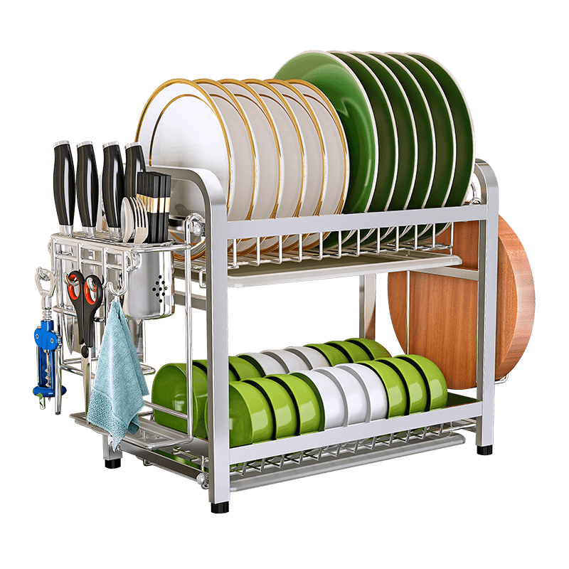 厨房不锈钢置物架价格走势及推荐产品|碗碟架价格走势图分析