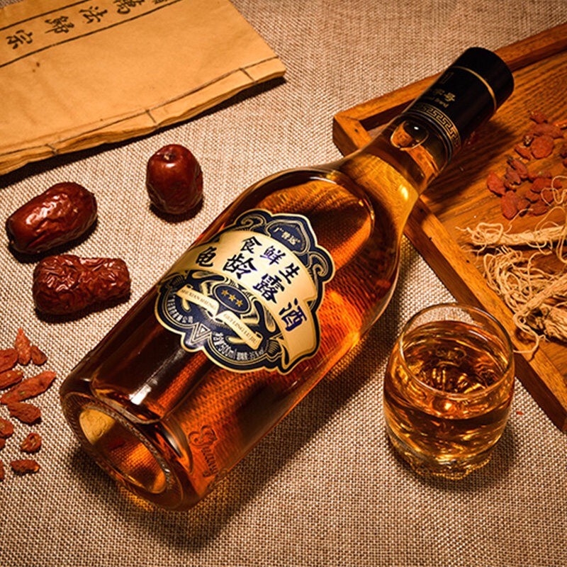 广誉远食鲜生龟龄露酒囤货500ml/瓶装 35度 500mL 6瓶 整箱装