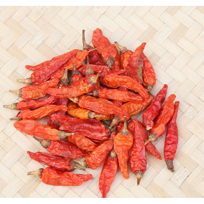 500g江西赣州农家小米椒辣椒干辣特辣红赣南土特产朝天椒 特产朝天椒