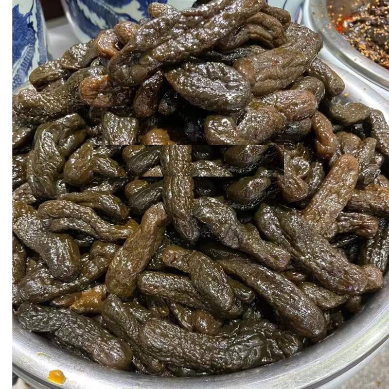 六必居二商集团椒香瓜仔翡翠瓜童子瓜酱菜小咸菜椒香瓜仔2000g酱黄瓜