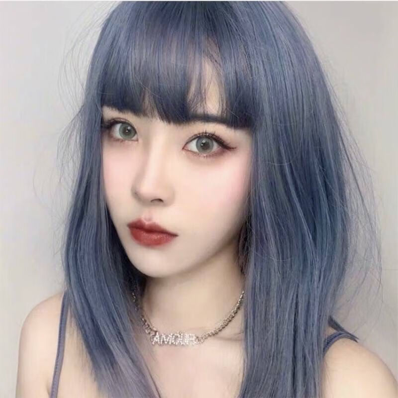 网红显白流行色奶茶灰时尚流行自己染 奶茶灰(头发必须是8度的选)