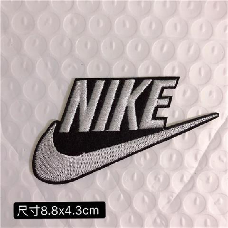 新款羽绒服标志衣服贴补丁贴logo衣服装饰贴布贴修补贴刺绣nike标志
