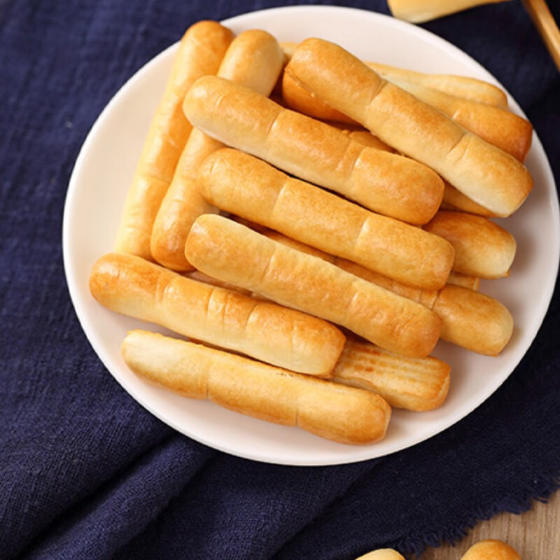 雁门郡纯碱烤馍馍片小馍丁烤馍馒头烤馍原味干馍馍早餐烤馍丁 手指馍3