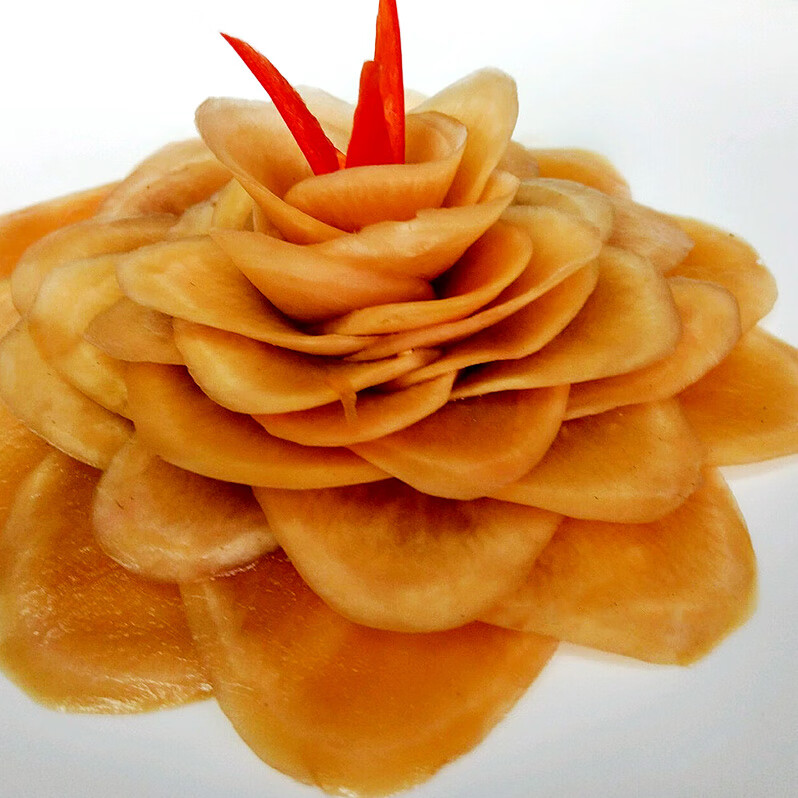 花仙笙 gearss酱萝卜花萝卜干萝卜皮即食酱菜爽脆糖醋腌萝卜条下饭菜