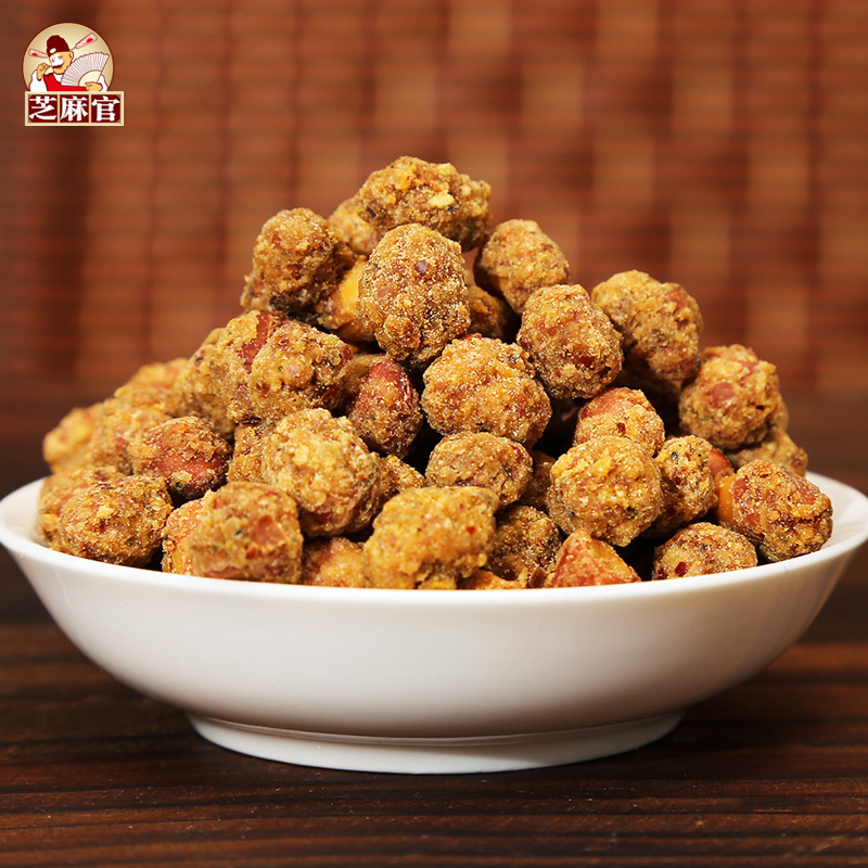【芝麻官-怪味花生300gx4】休闲零食炒货食品风味特产香辣酥脆 怪味