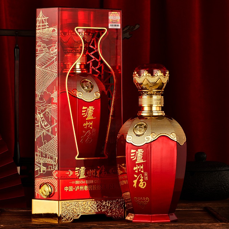 泸州老窖泸州福 迎天喜 42度白酒 收藏宴会送礼佳品 礼盒装