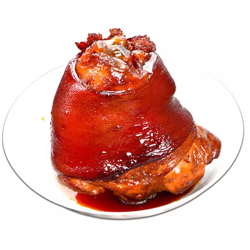 整只蹄髈酱肘子冲量即食包装开袋肘子脱骨无骨真空肉食五香味小吃 无骨肘子肉150g * 2袋