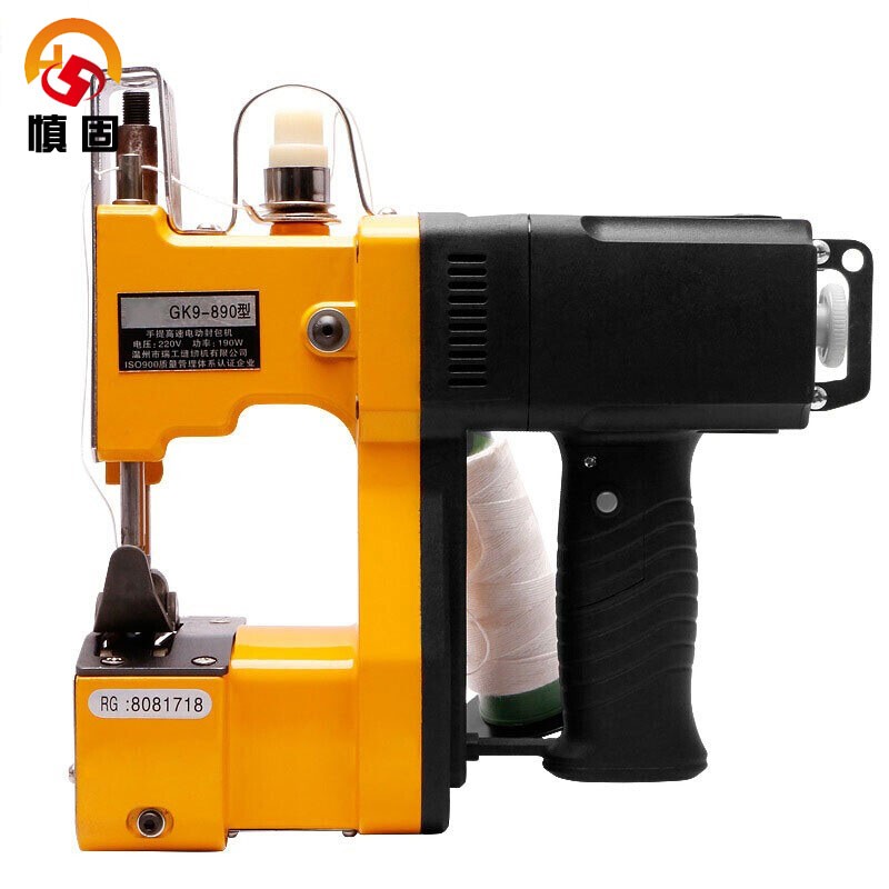 慎固 gk890型手提式电动封包机瑞工封口机缝包机编织蛇皮米袋打包缝纫