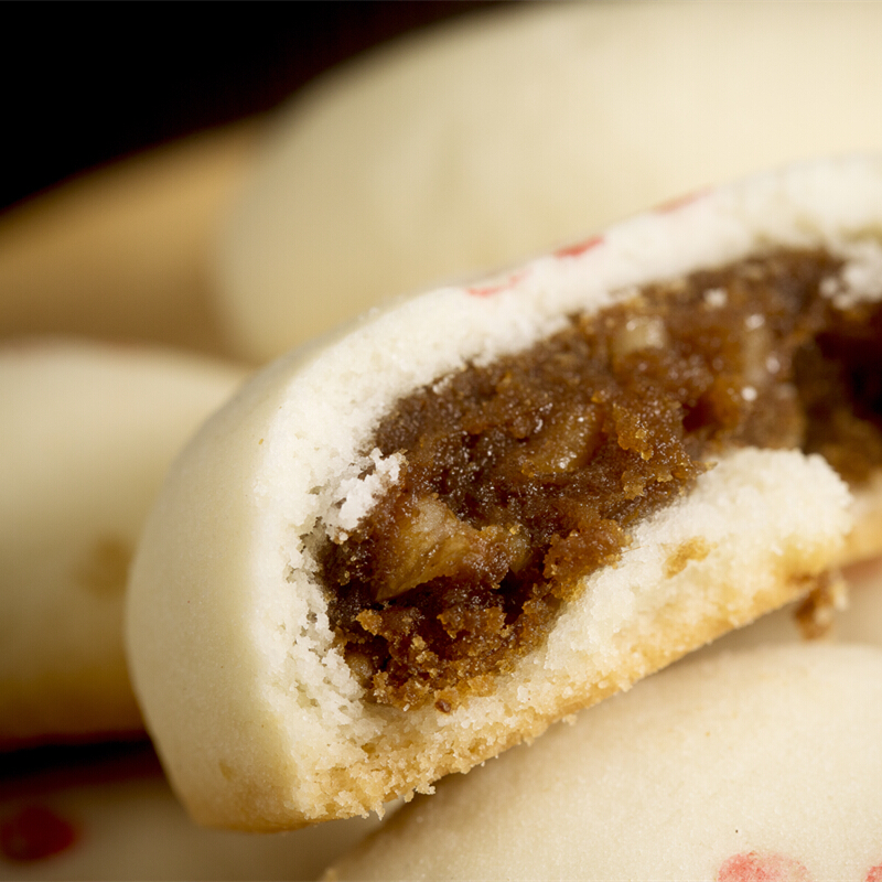 虎钢馋贵妃藏饼天津北京特色手工传统糕点点心枣泥山楂核桃糕 枣泥