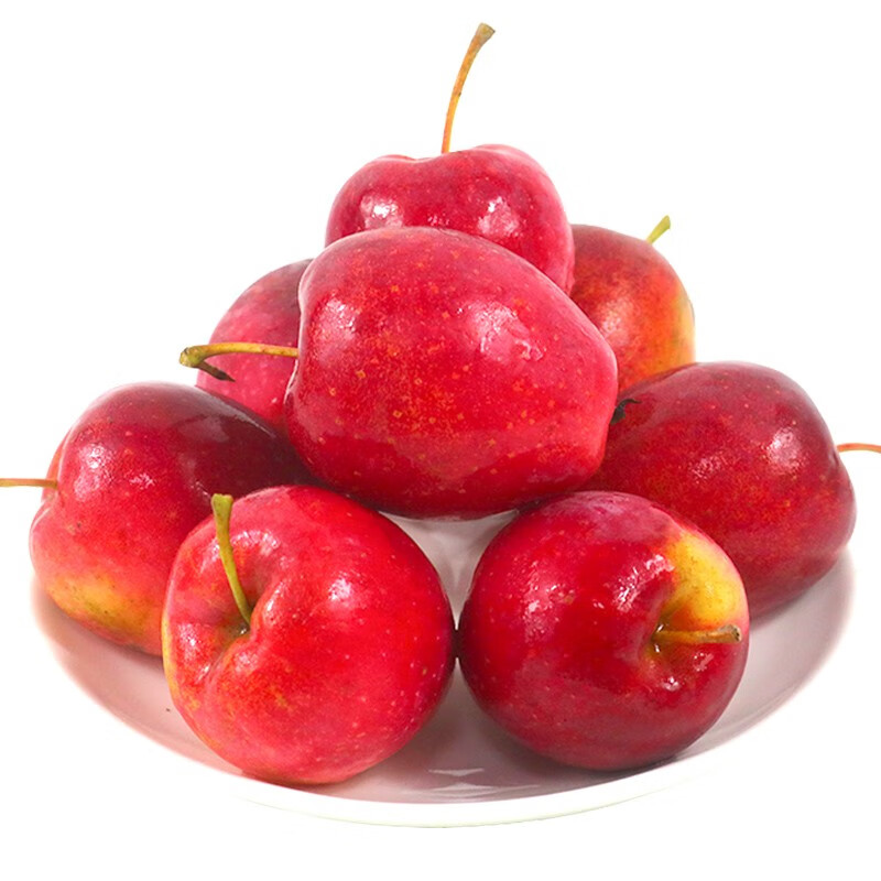 鲜姿麻脸鸡心果东北特产新鲜水果小苹果脆甜锦绣海棠新鲜孕妇水果礼盒 5斤精选【40-50枚】