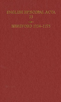 预订 english episcopal acta 35, hereford 1234-1275