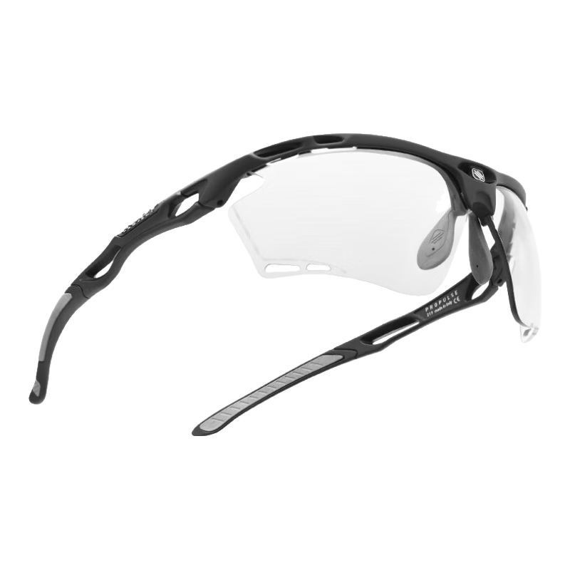 RUDY PROJECT近視太陽(yáng)鏡男女運(yùn)動(dòng)跑步騎行眼鏡變色墨鏡眼睛有度數(shù)定制PROPULSE 黑/1.591宇宙PC片透明灰變