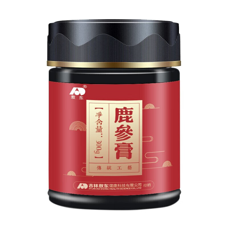 敖东鹿参膏可搭配女性滋补人参鹿胎膏鹿胎胶囊八珍膏鹿血胶原多肽