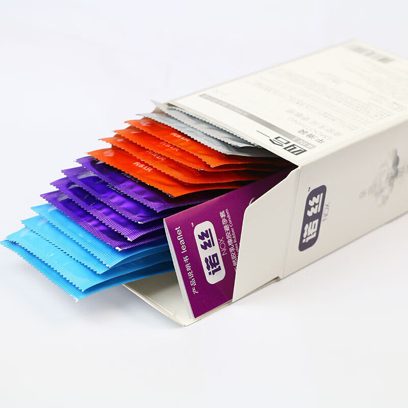 诺丝避孕套男用女用安全套润滑超薄套套  计生情趣保险套 四合一32只