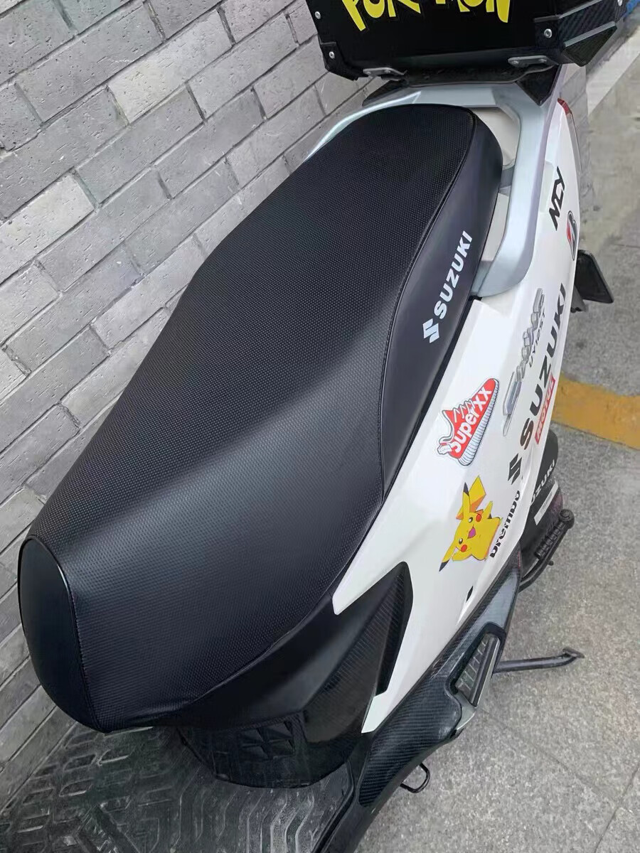 塔克尔适用于济南铃木uy125座垫座垫套uy125t网座套防水坐垫套改装