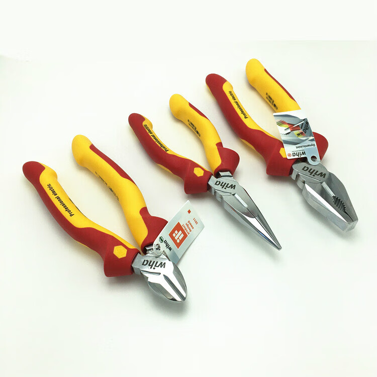 梯橙1000v耐高压绝缘老虎钳尖嘴钳斜口钳钢丝断线钳子 26705 6.