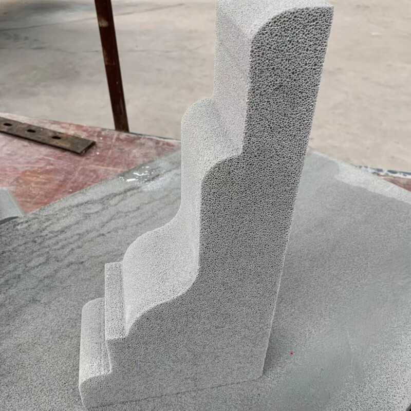 臣埠发泡陶瓷梁托牛腿仿grc别墅外墙材料体积轻密度高质量硬防 长250*