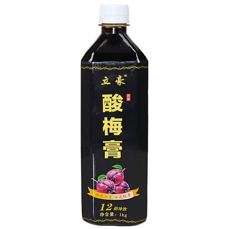 derenruyu酸梅膏酸梅汁冲调饮料酸梅汤浓缩果汁果味饮料500g/1000g装