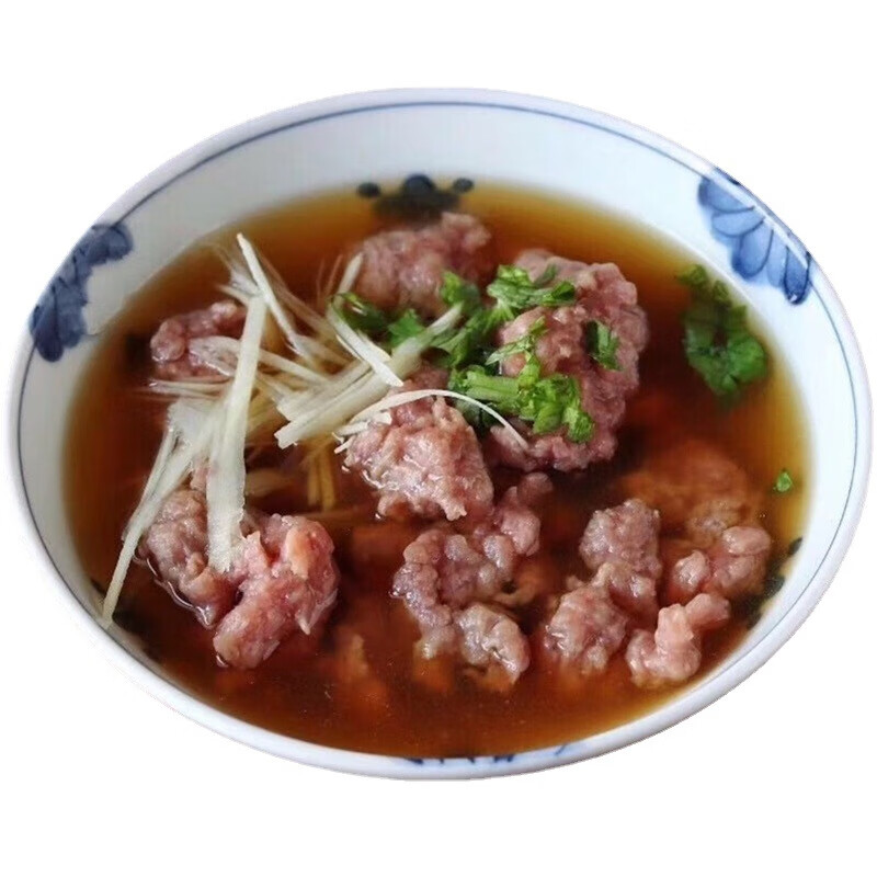 全江 福建闽南特产小吃泉州牛排牛肉羹牛肉粳涮火锅食材牛肉滑 牛肉羹