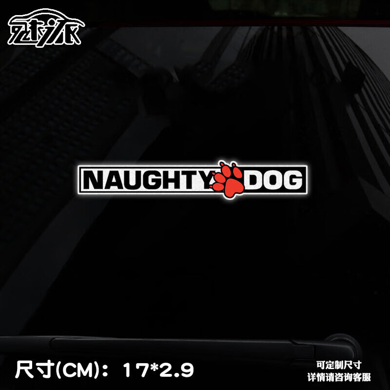 的生还者1重制版艾莉末日1反光汽车贴纸车