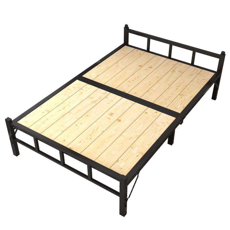 米客米家 折叠床便携午休床简易加固办公室单人双人陪护午睡床出租房小型硬板床 经济款【免安装可折叠】100cm