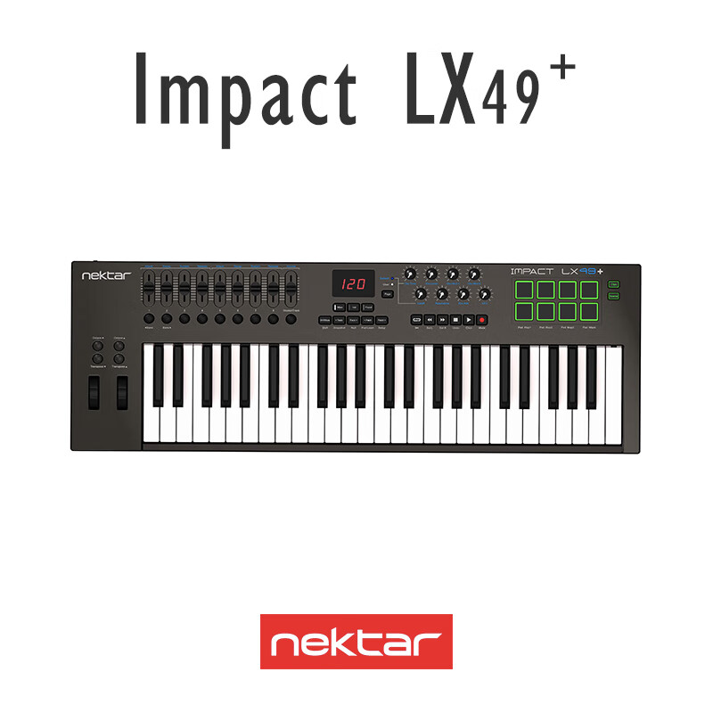 nektar Impact LX+ 25 49 61 88 MIDI键盘控制器编曲 LX+ 49