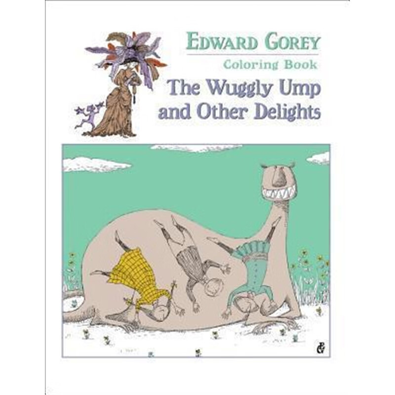 预订Edward Gorey Colouring Book