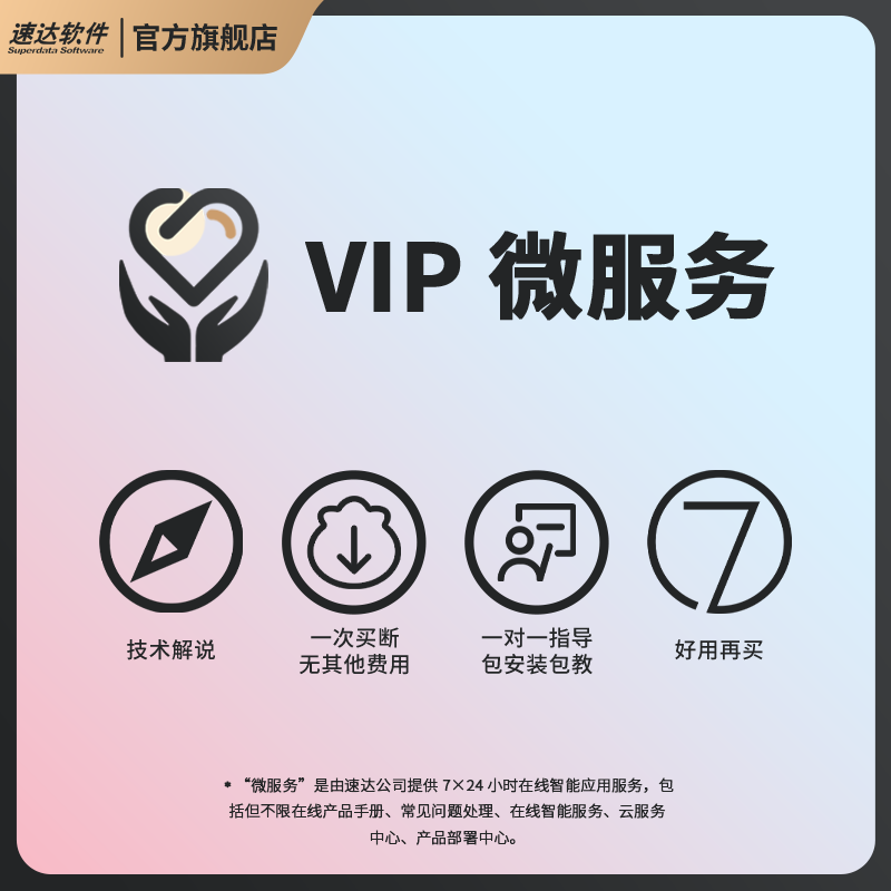 速达软件速达5000.win PRO云ERP管理软件中小企业生产管理委托加工官方 1用户