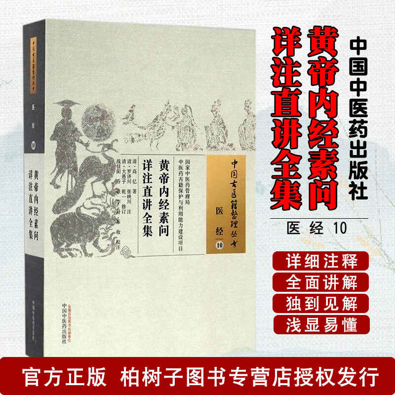 黄帝内经素问详注直讲全集 清高亿 著 清罗济川 清