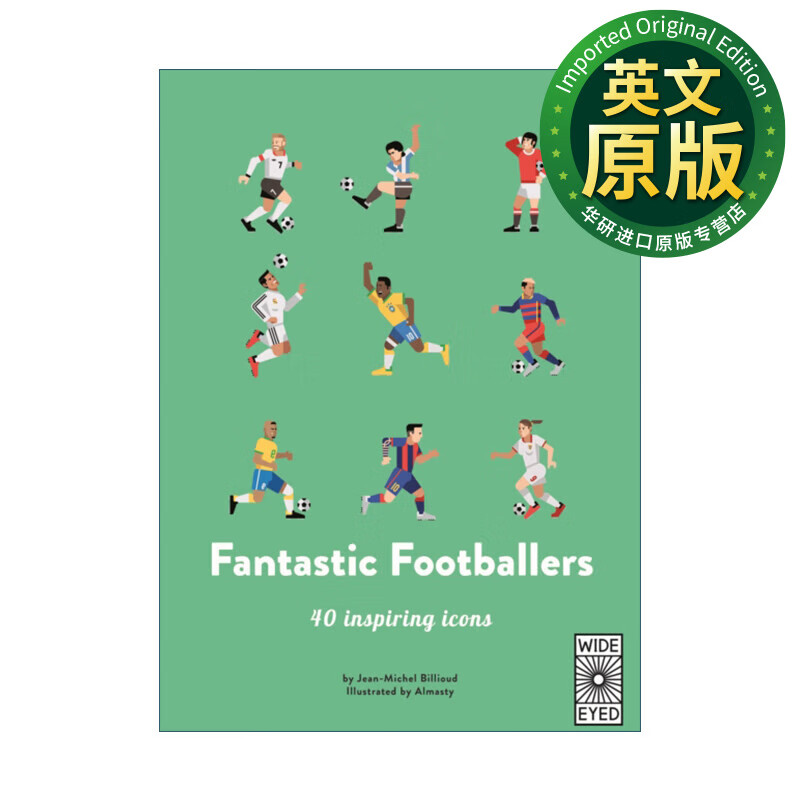 40个鼓舞人心的偶像 英文原版 40 inspiring icons fantastic