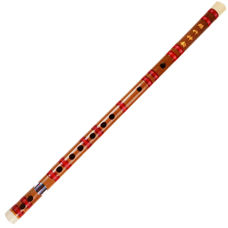 奇宝居精制一节整根苦竹笛子乐器专业演奏考级竹笛 调成人初学古风民族吹奏乐器 F调
