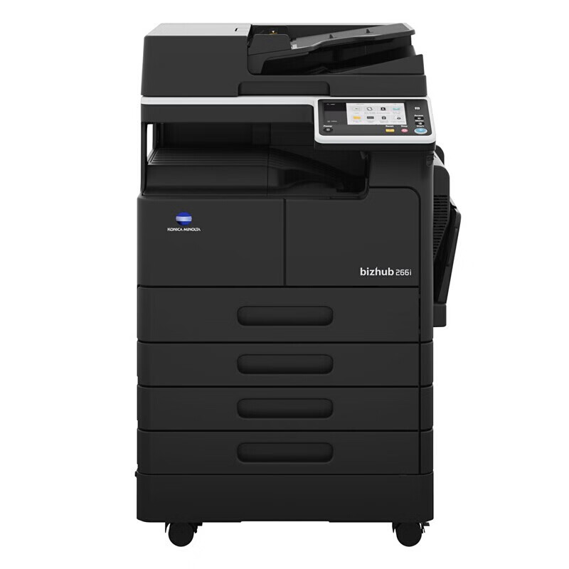 柯尼卡美能达 konica minolta bizhub 266i a3黑白复合机一体机(双面