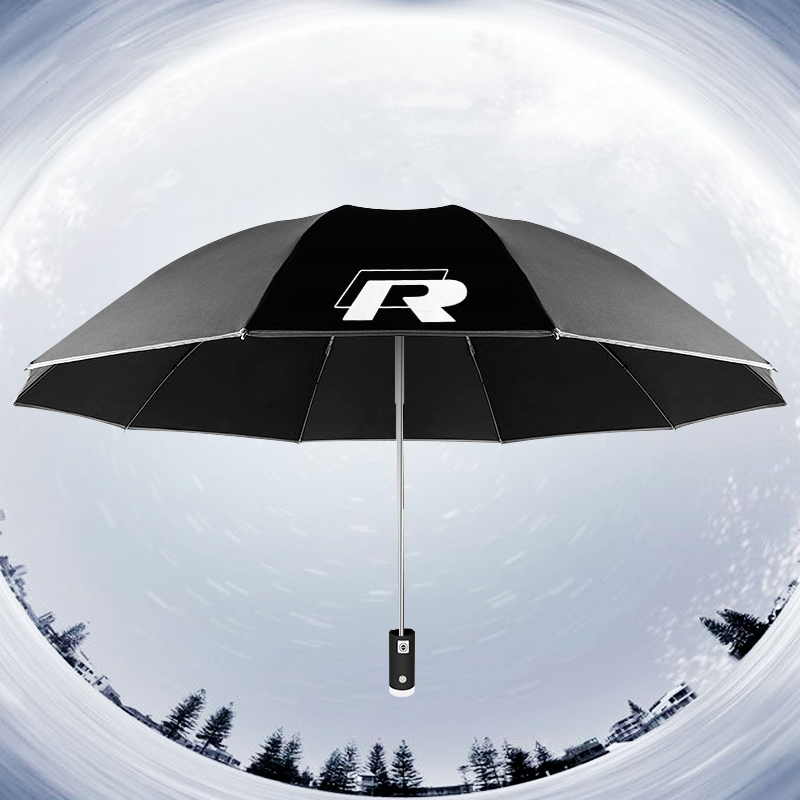 5/8代新cc汽车载雨伞rline/gti改装男女加大全